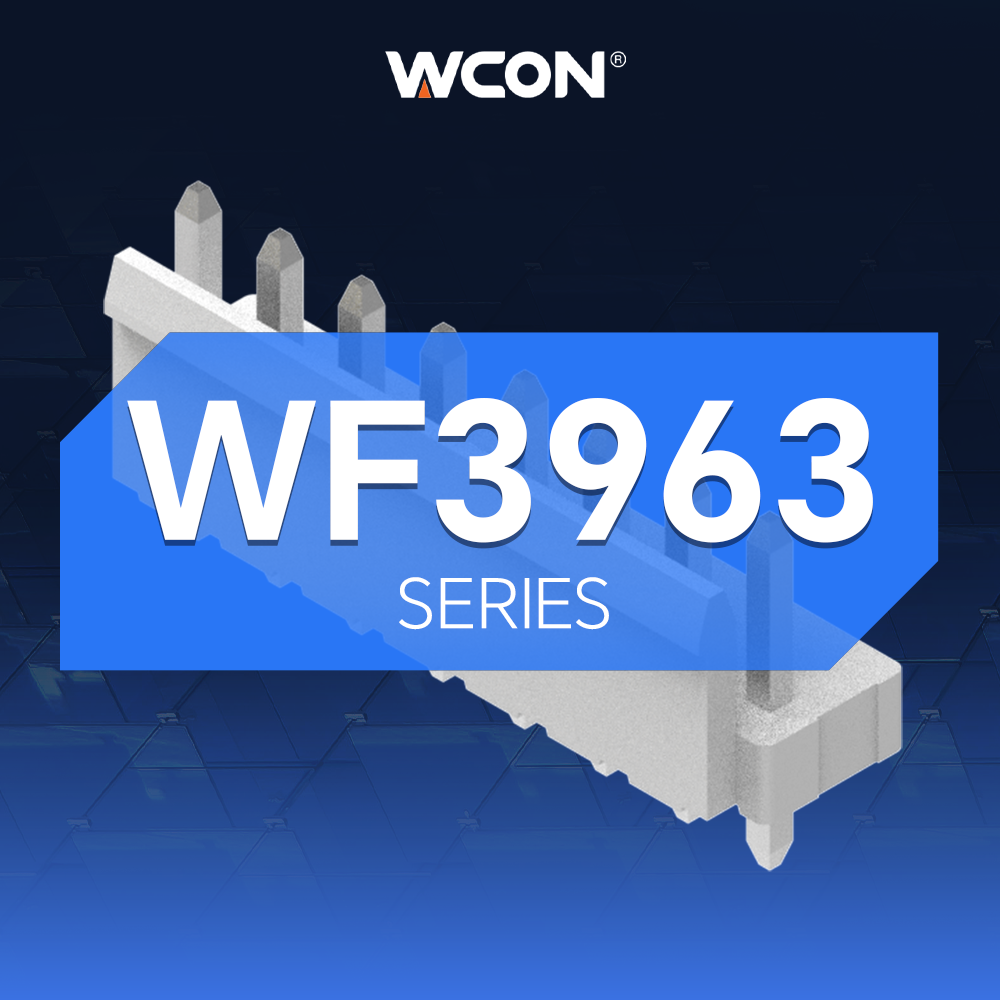 WF3963系列線對板連接器：3.96mm間距，小體型，高可靠